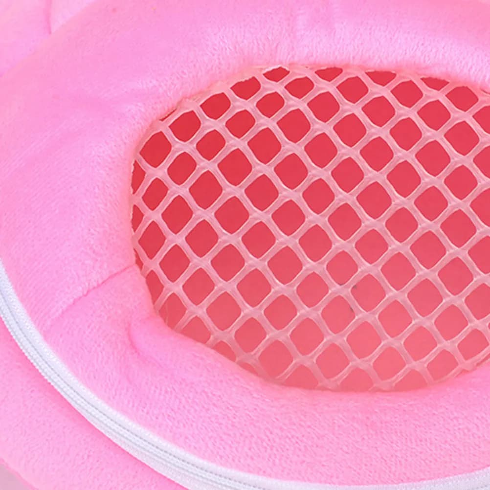 Borsa a Tracolla per Piccoli Animali Domestici, Traspirante con Rete e Tracolla Regolabile, Portatile per Viaggi