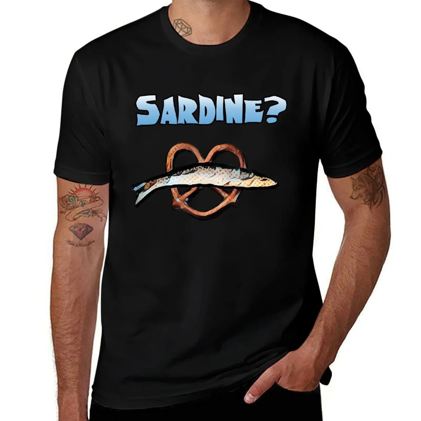 Sardine - T-shirt sportiva da uomo The Burbs T-Shirt Active Wear
