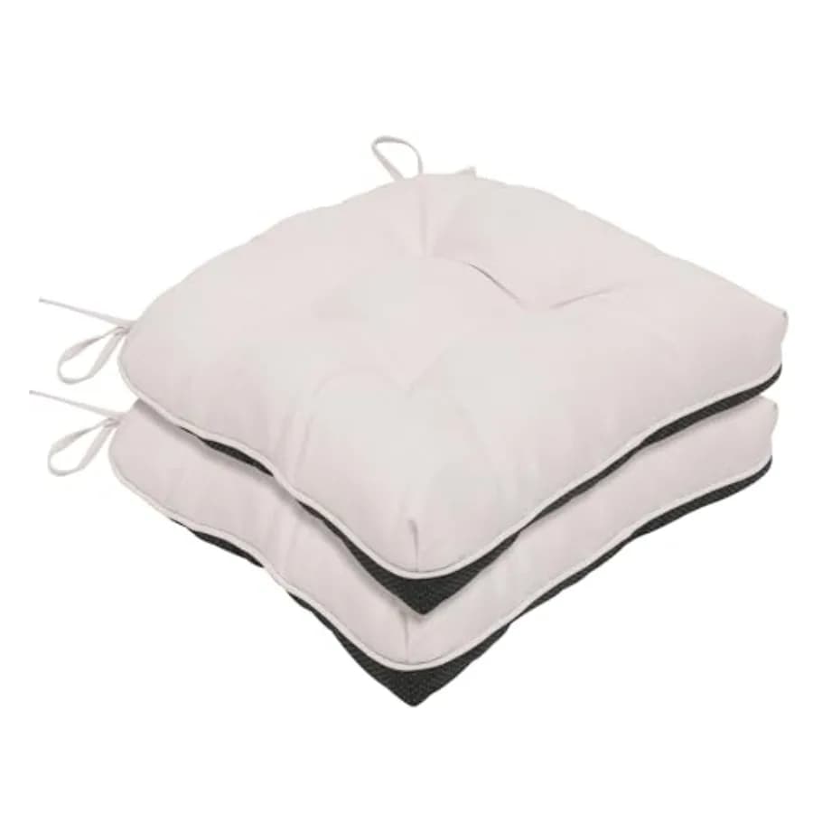 Bearings for Lunch Chairs, Pack of 2, in Memory Foam, with Laces and Base Anti-slip, Bearings for Seats