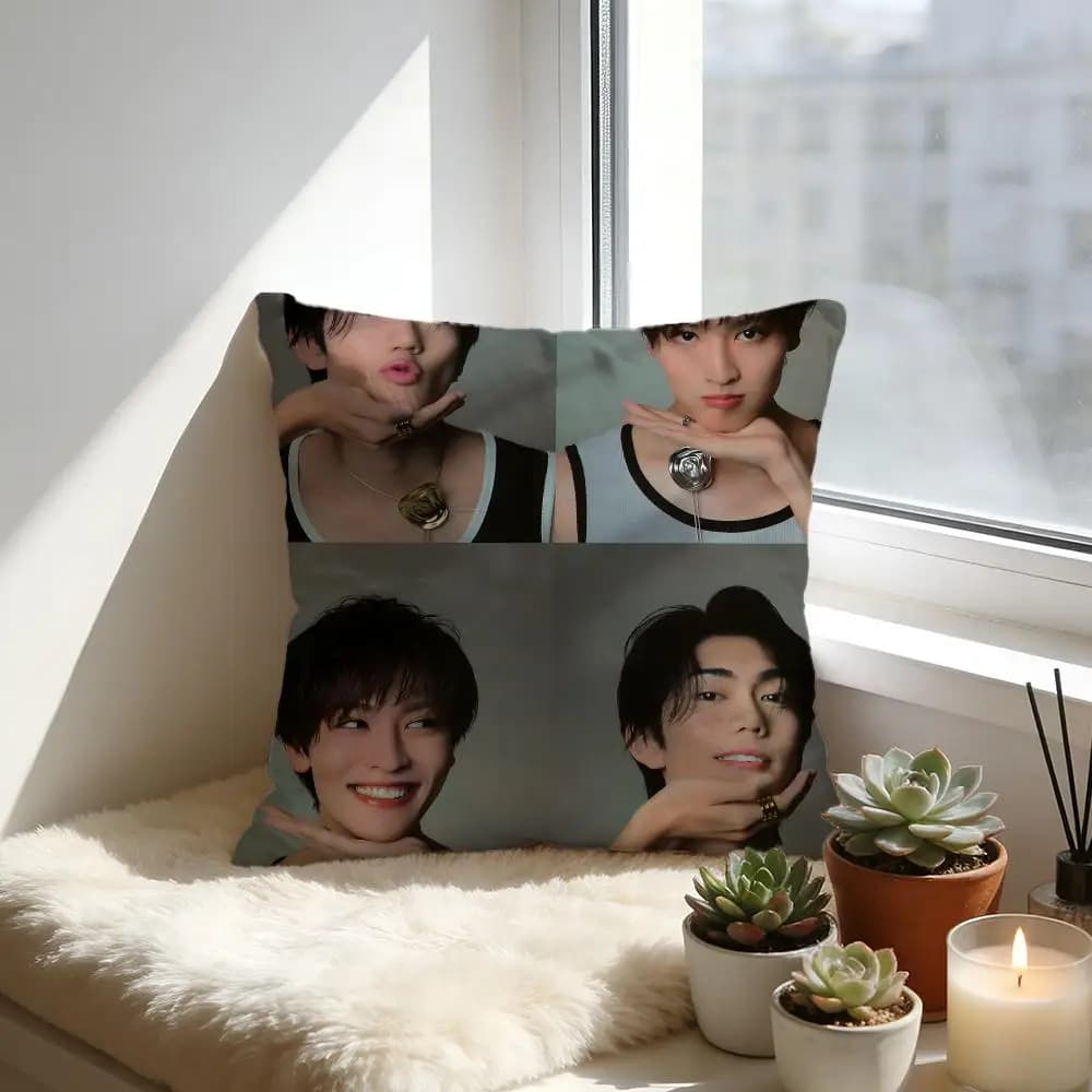 My Personal Weatherman cushion cover, soft velvet cushion, warm and soft cushion for sofa and bed