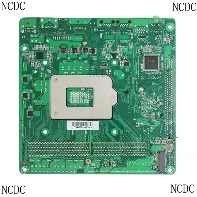 Scheda Madre MW-ITX-B360 con 2 Porte 2.5G, 6 Porte SATA, 2 Porte x2.5 Qunhui per Archiviazione NAS