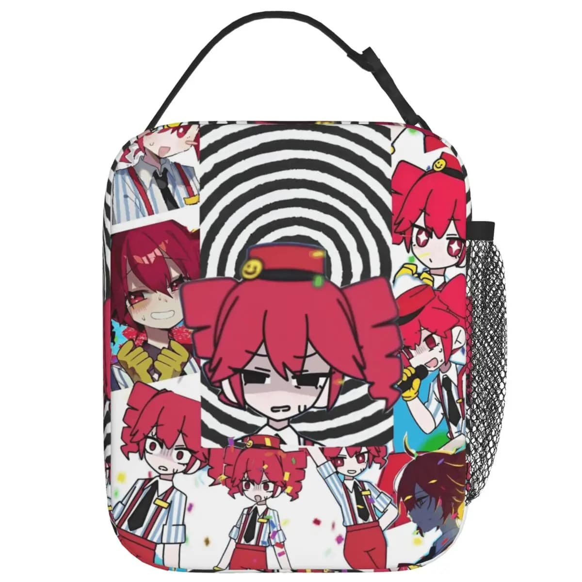Borsa per il pranzo Hip Hop Anime Kasane Teto per uomo Lunch Box Borsa termica da spiaggia Kawaii Borse termiche portatili Oxford