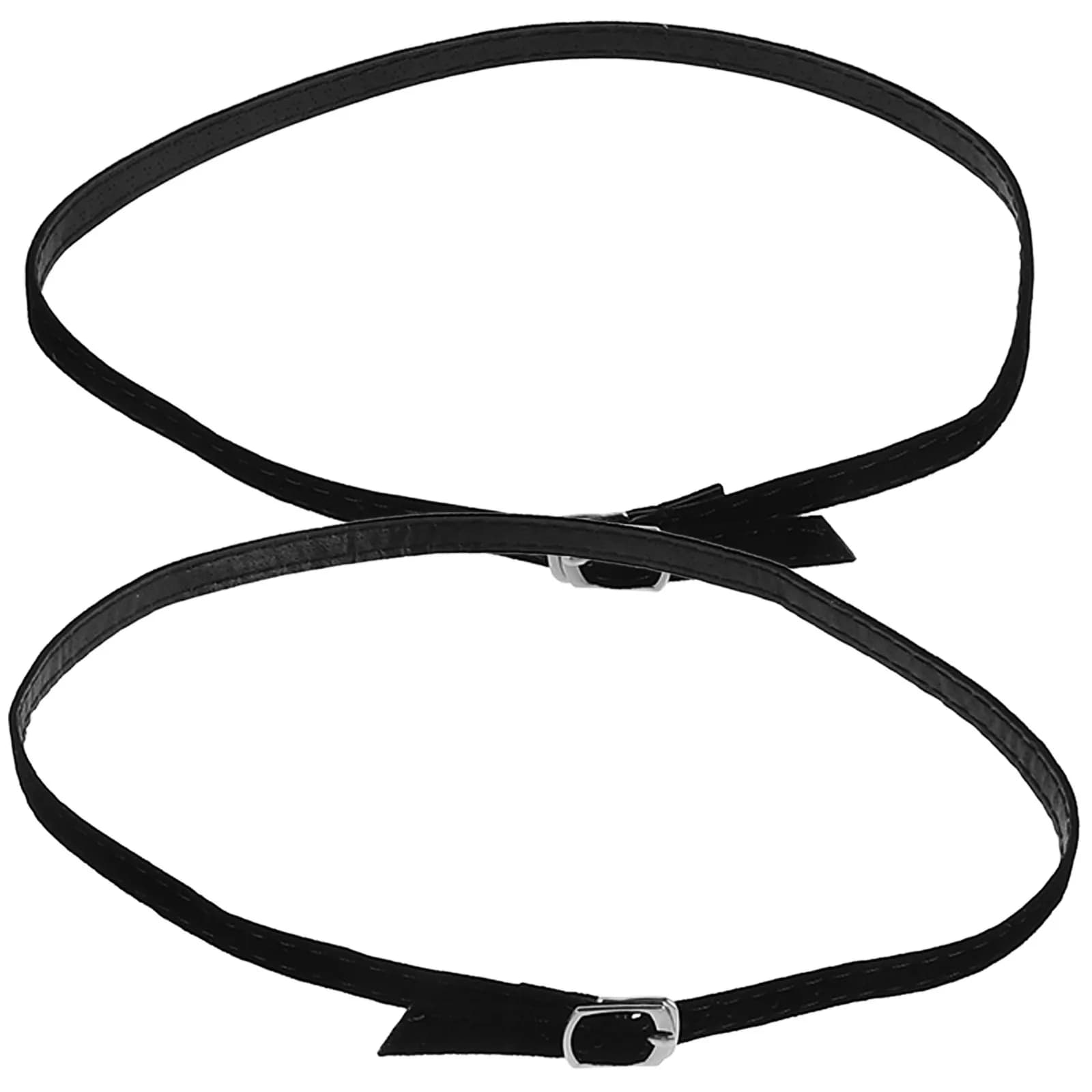 1 Paio di Cinturini Staccabili per Tacchi Alti, Fibbia Anti-Scivolo per Donna, Cinturino Regolabile alla Caviglia, Supporto Elegante e Sicuro per il Tallone, Notte