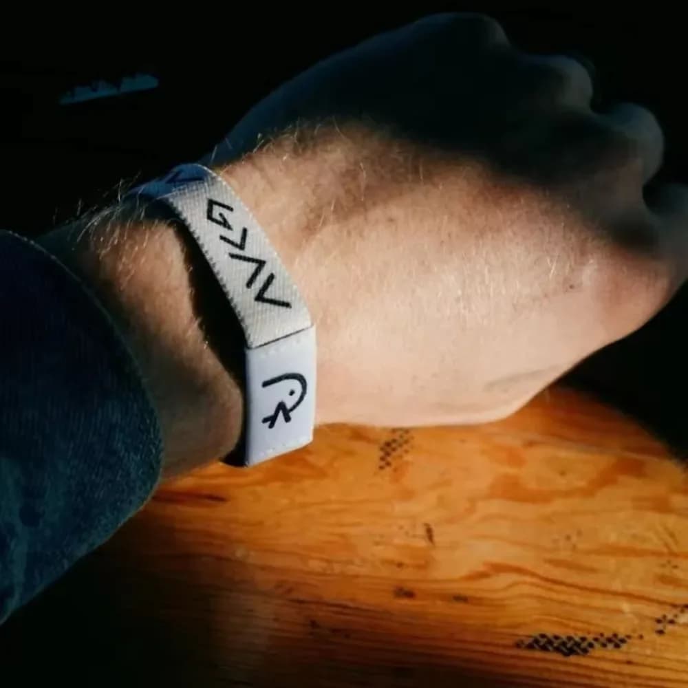 Adjustable NFC Bracelet with Elastic Intelligent Sensor, Biblical Verse, Daily Devotion Gift