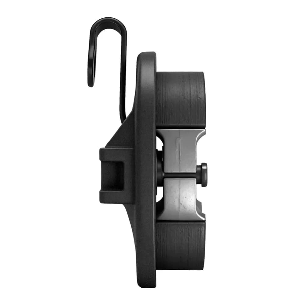 Black ABS front drum brake end cover for For XIAOMI 4 Lite 2nd Gen and For ELITE electric scooters compatible brake part