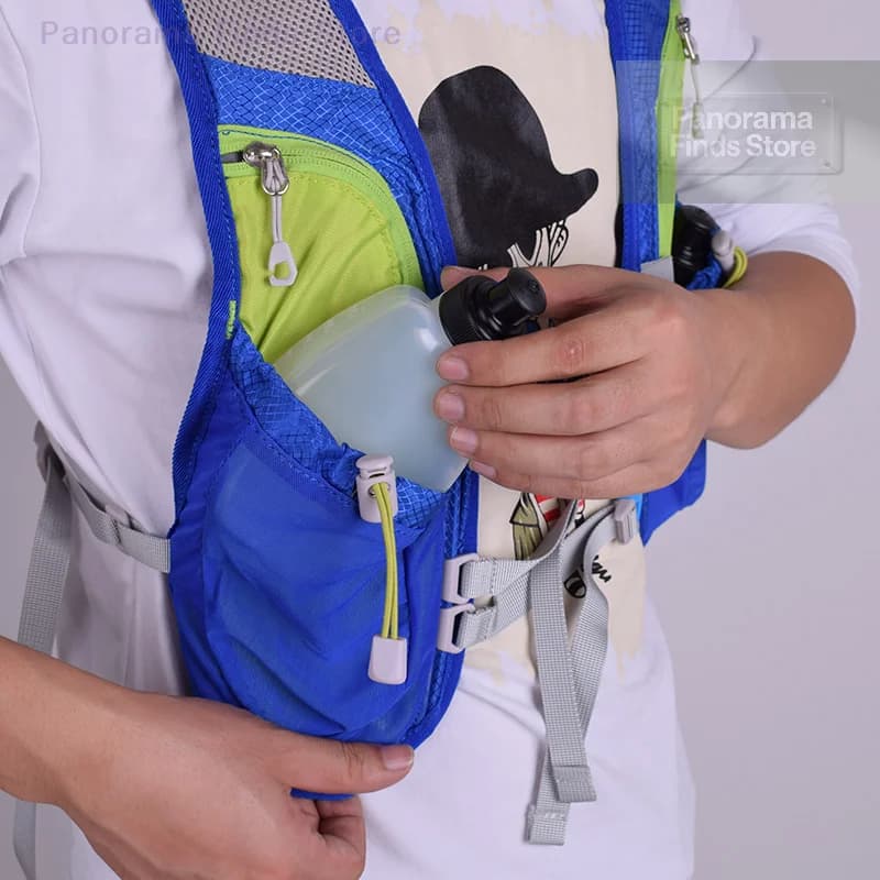 Water Bottle 280ml Sport Plastic Running Water Bottle for Waist Belt Bag