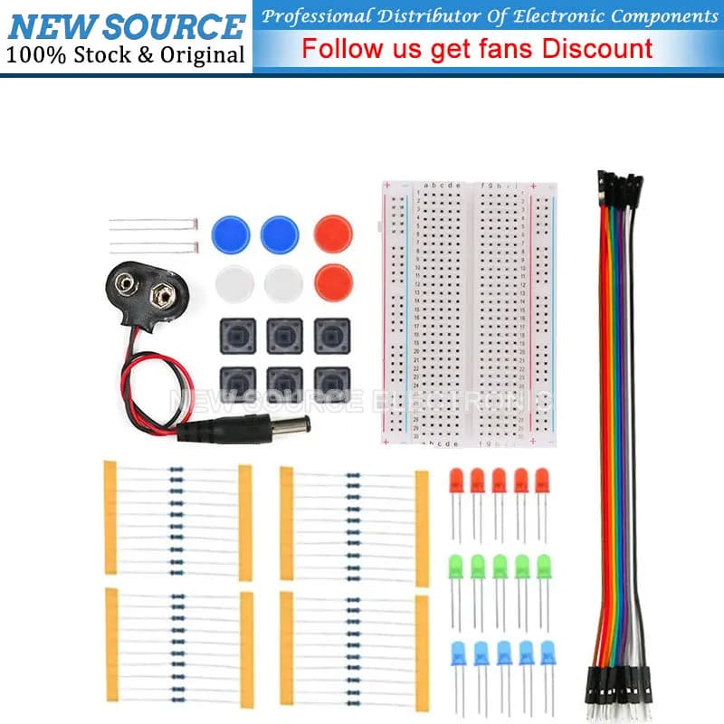 (1 pz) Kit Elettronico Fai-da-te per Principianti, Scheda Circuito Arduino UNO R3 per Elettronica, Ingegneria Programmabile, Educazione alla Codifica