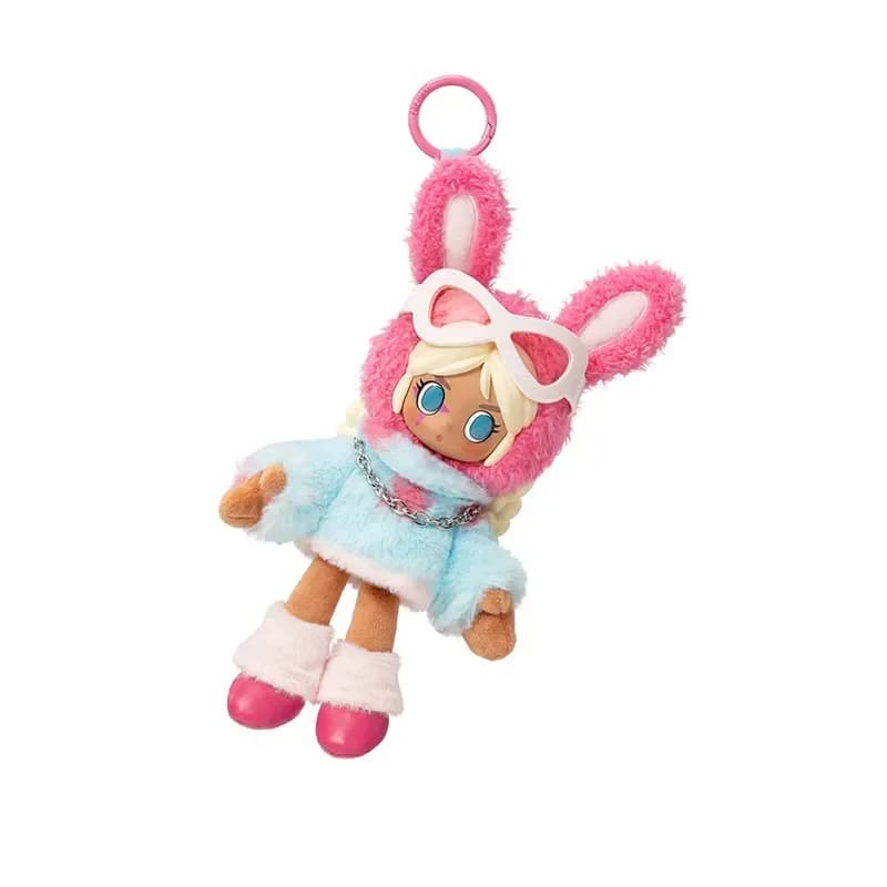 POPMART Peach Riot Fruit Punch Series Plush Pendant Blind Box Guess Bag Original Toys Doll Cute Anime Figure Ornaments Gift