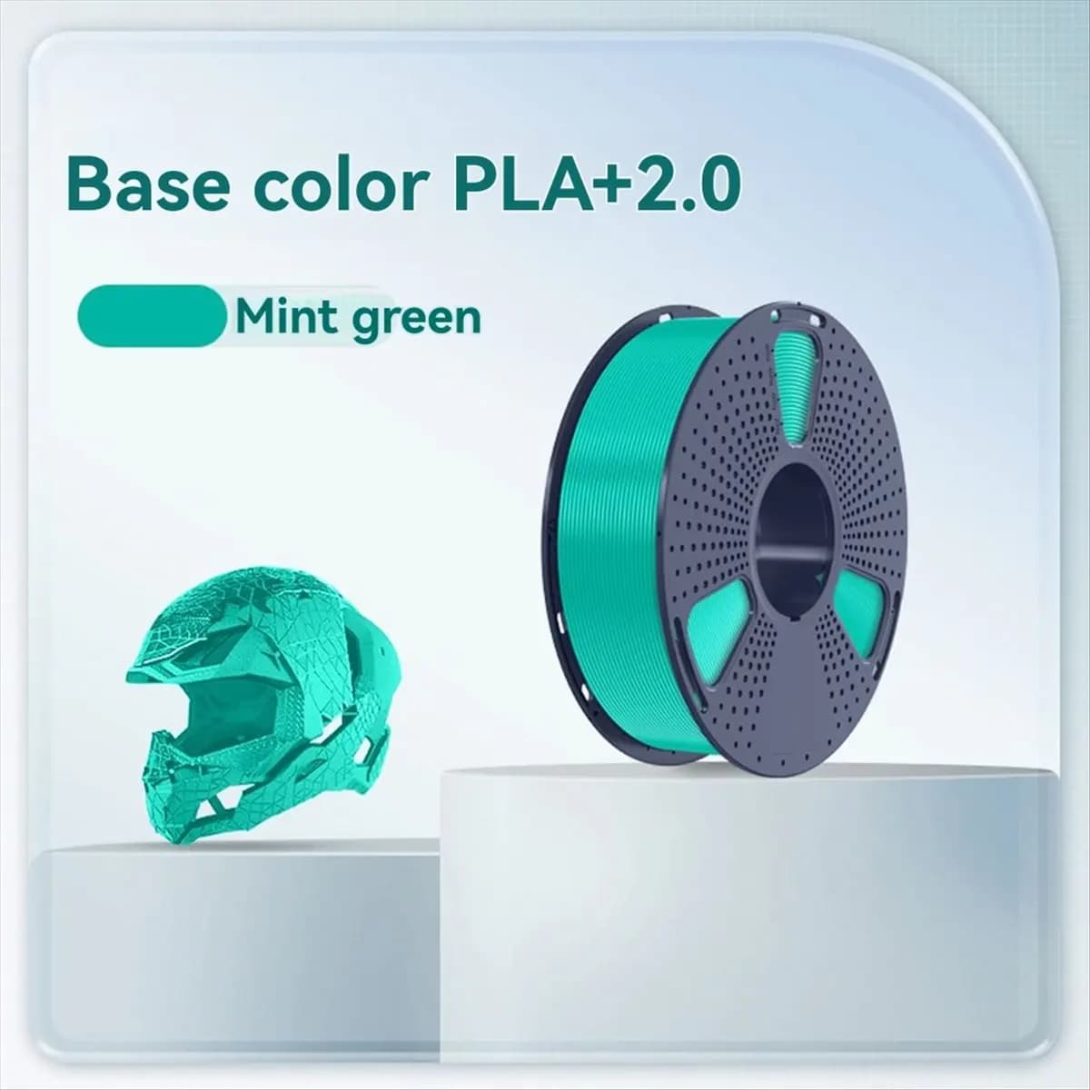 ABGZ PLA+2.0 3D Filament 1.75mm 1KG Good Toughness Neatly Wound 3D PLA Printing Filaments for 3D Printing Materials A