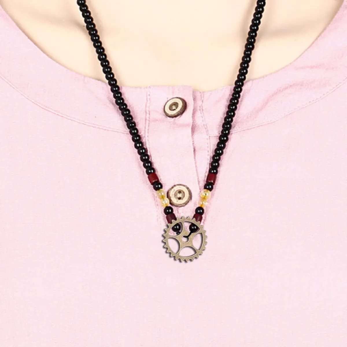 Ciondoli a ingranaggio in lega a 9 colori misti, stile Steampunk, accessori fai da te per gioielli fatti a mano, per bracciali, collane e ciondoli artigianali