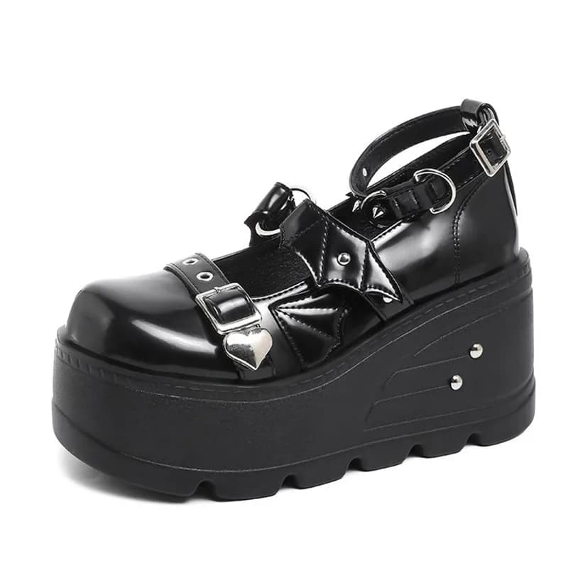 NUOVE Donne Lolita Scarpe Fibbia Della Cinghia Della Piattaforma Mary Jane Scarpe per Le Donne di Tendenza di Lusso Rivetto Casual Scarpe Da Ginnastica Delle Donne Zapatos De Mujer