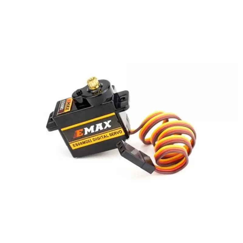 EMAX ES08MDII Servo digitale in metallo 13g Servo impermeabile con ingranaggi Uesd per accessori per aeroplani per auto elicotteri RC