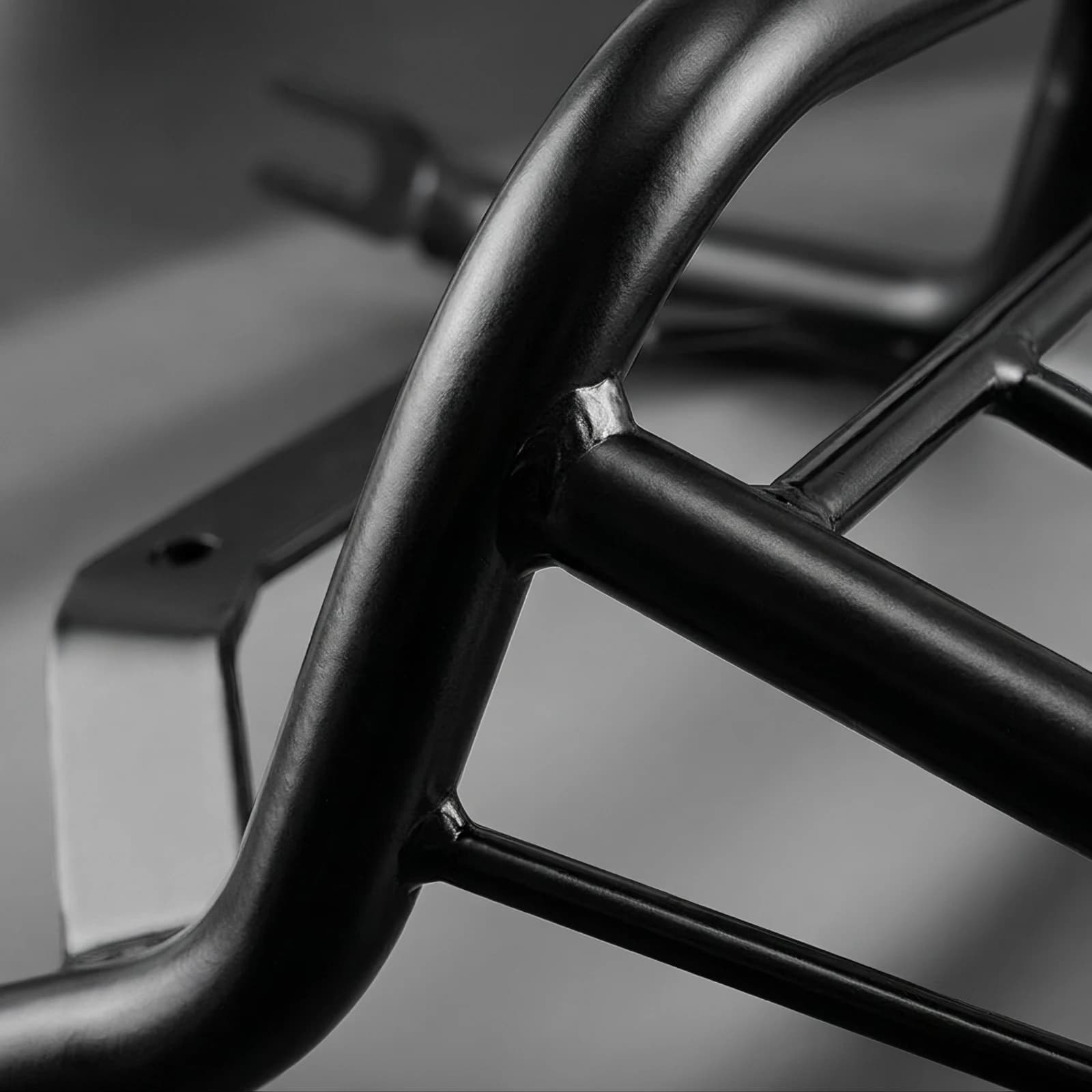 Motorcycle Rear Luggage Rack Bolt-on Rear Luggage Rack Bracket Easy to Install Glossy for Motorcyclists, Daily Commuting
