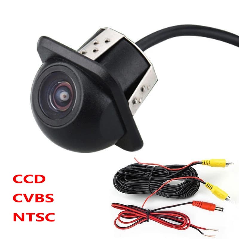 Telecamera retromarcia HD a colori con visione notturna CCD e impermeabile per auto