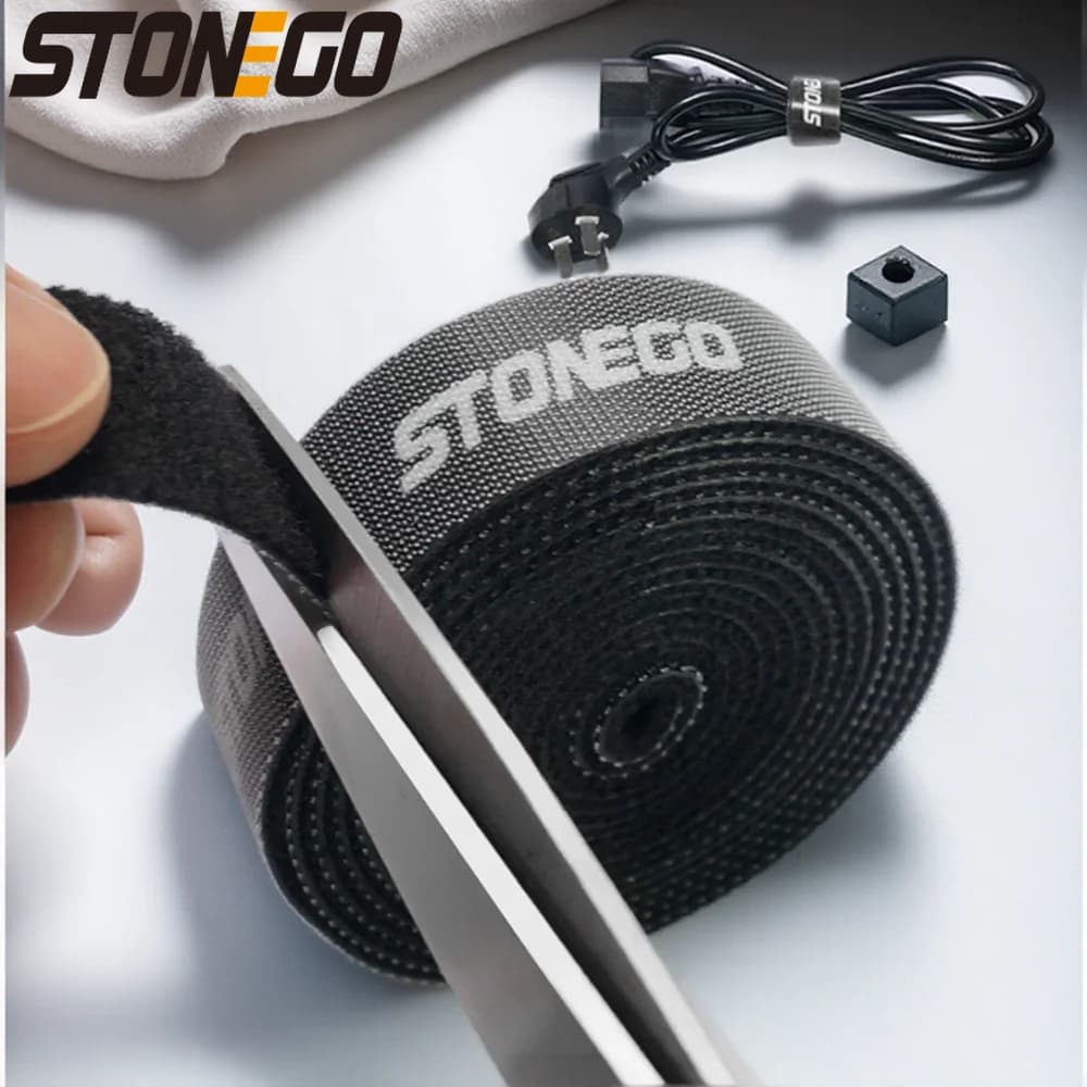 USB Winding Organizer Fascette Support for Cable Mouse Support for Earphones HDMI Cable Free Management Phone Circle Ribbon Protection