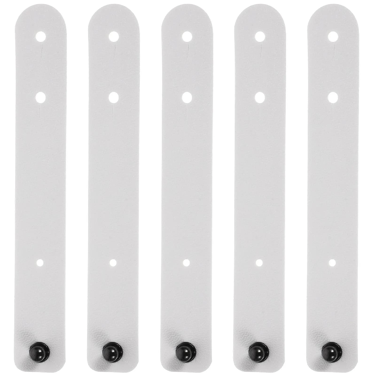 5Pcs Premium Cord Holder Reusable Wire Tie for Data Cables Earbuds Charging Cords Curtain Tie Cord Management Tool