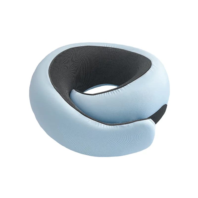 Cuscino da viaggio morbido per il collo Memory Foam Cuscino a forma di U Supporto per il collo morbido regolabile portatile Cuscini per il sonno per la pausa mezzogiorno