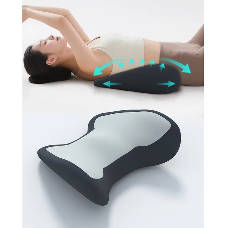 Cuscino letto Vita Cuscino per dormire Cuscino di supporto lombare per il sonno Memory Foam Schienale Cuscino ortopedico Lombare Sedia da ufficio Seggiolino auto