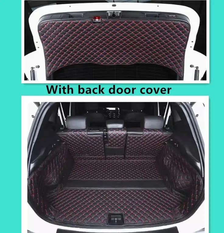 Complete set car trunk mats + rear door mat for Mercedes Benz GLA 45 AMG 2025-2020 cargo liner luggage mat cover for GLA45 2024