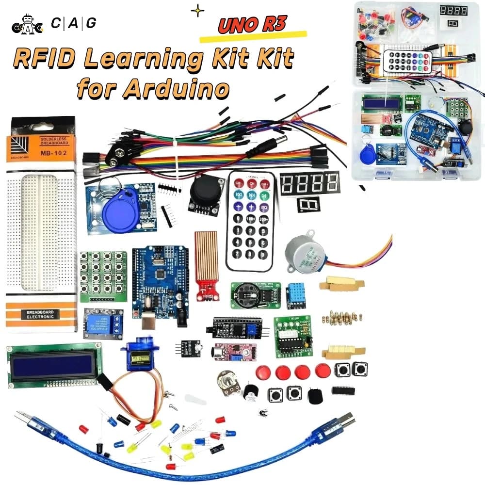 RFID Starter Kit for Arduino UNO R3 updated version Learning Suite with KIT Electronic DIY Box