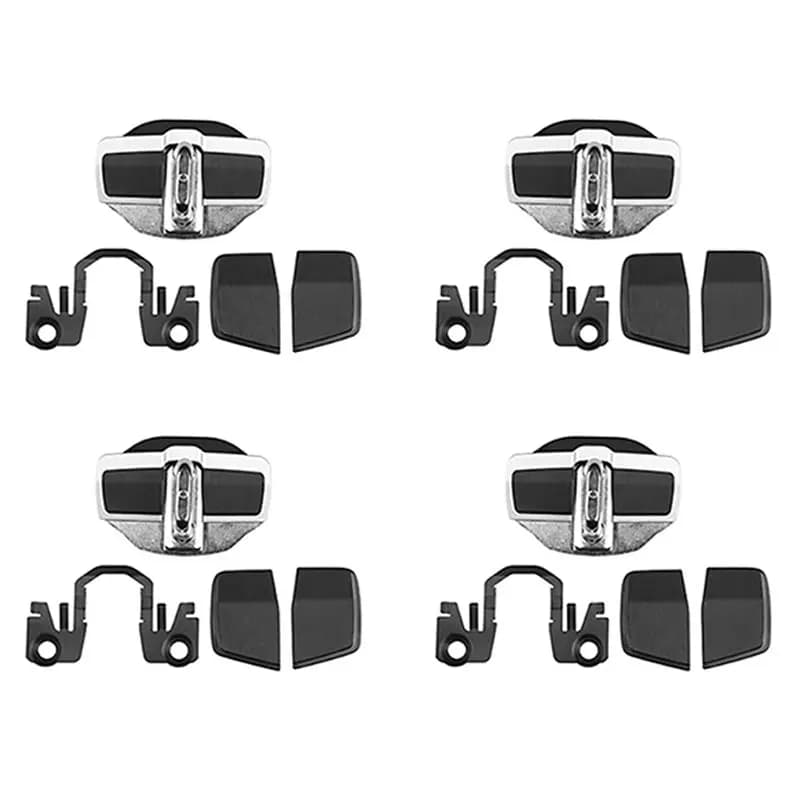 Better-4Set TRD Door Lock Stabilizer Protector Latches Stopper Covers For Subaru All Series BRZ XV Forester Legacy Outback WRX