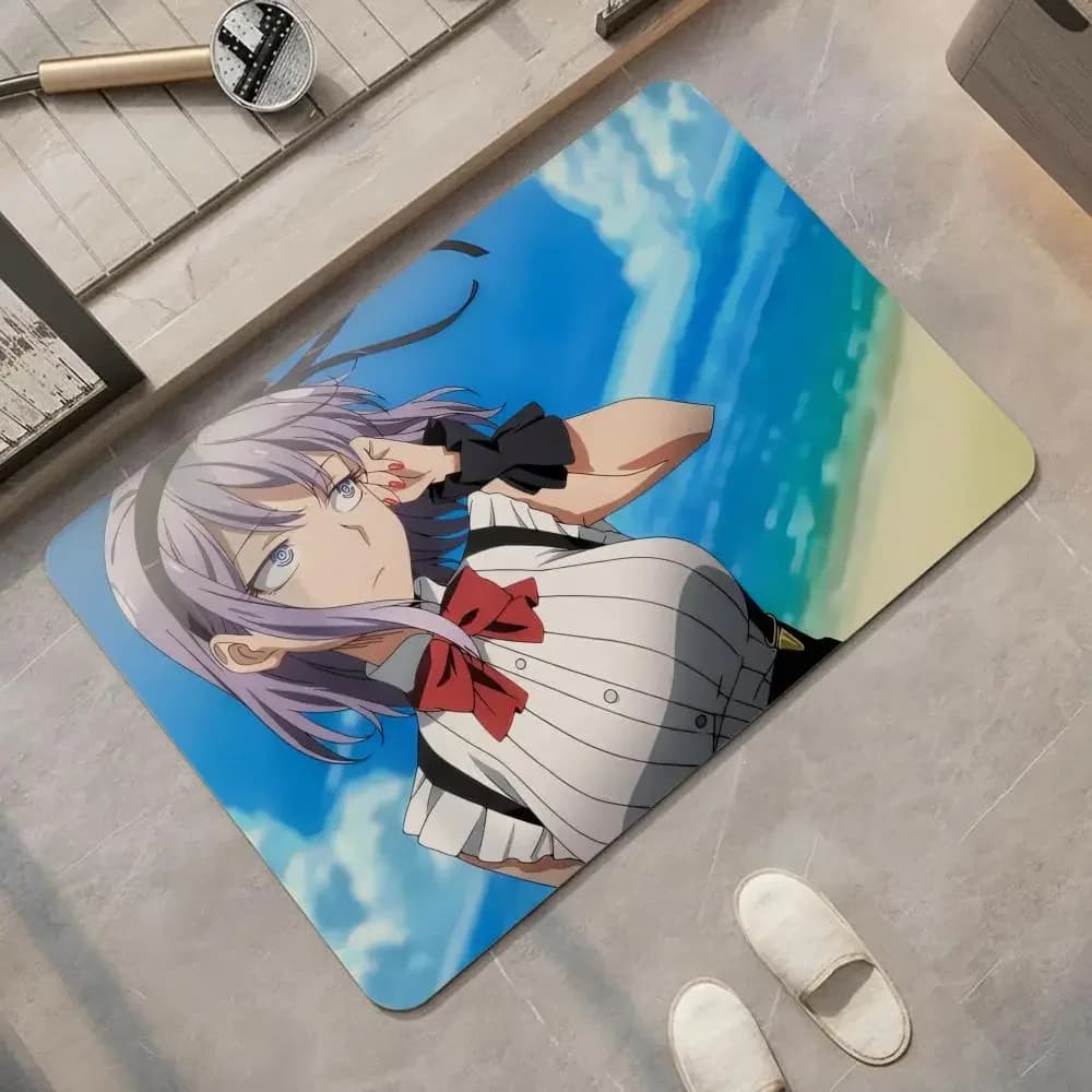 Tappetino da Bagno in Diatomite Anime D-Dagashi K-Kashi, Asciugatura Rapida, Assorbente, Multiuso
