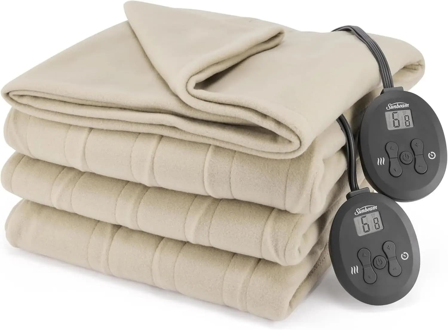 Coperta riscaldata elettrica Queen Size, 90" x 84", 12 impostazioni di calore, spegnimento automatico, riscaldamento rapido, lavabile in lavatrice