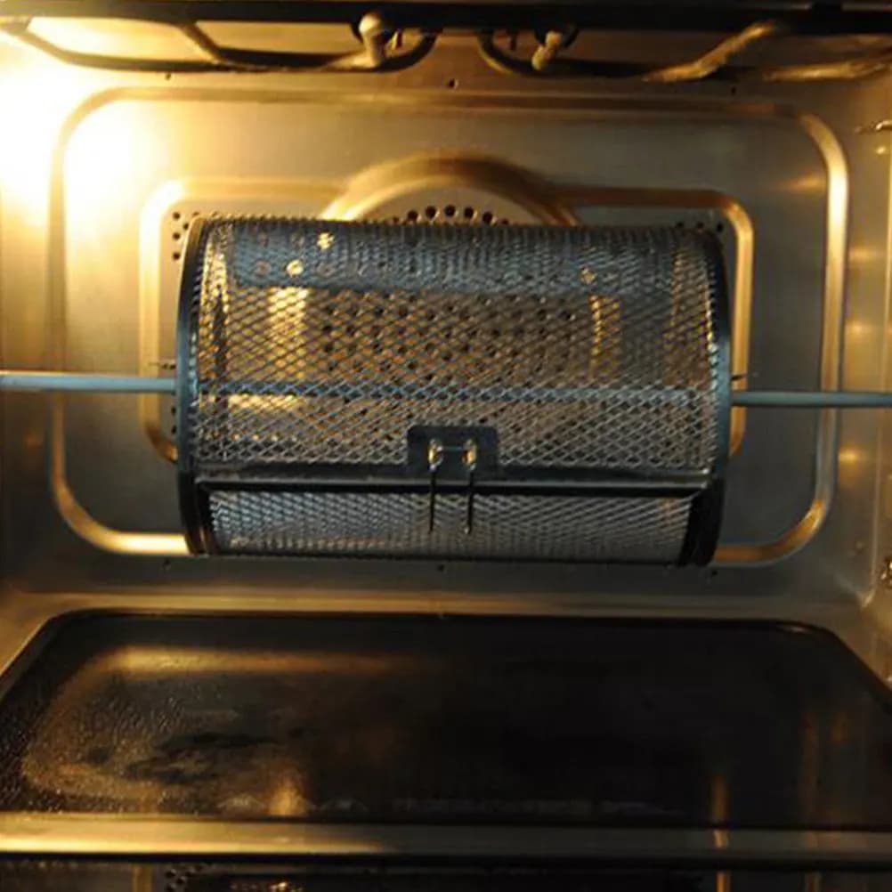 Anti-adhesive basket for stainless steel Grill, Metal Tools for Air and Oven Fryer