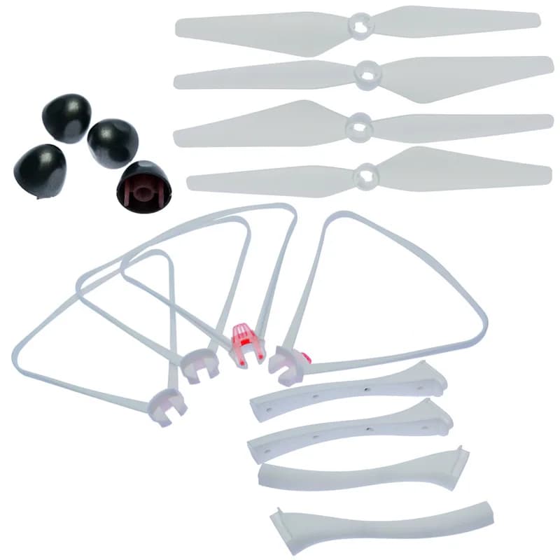 Syma Big Drone X8PRO X8SW X8SC 8500WH Accessorio Lama dell'elica Copertura della lama Anello protettivo Parti di pattino di atterraggio