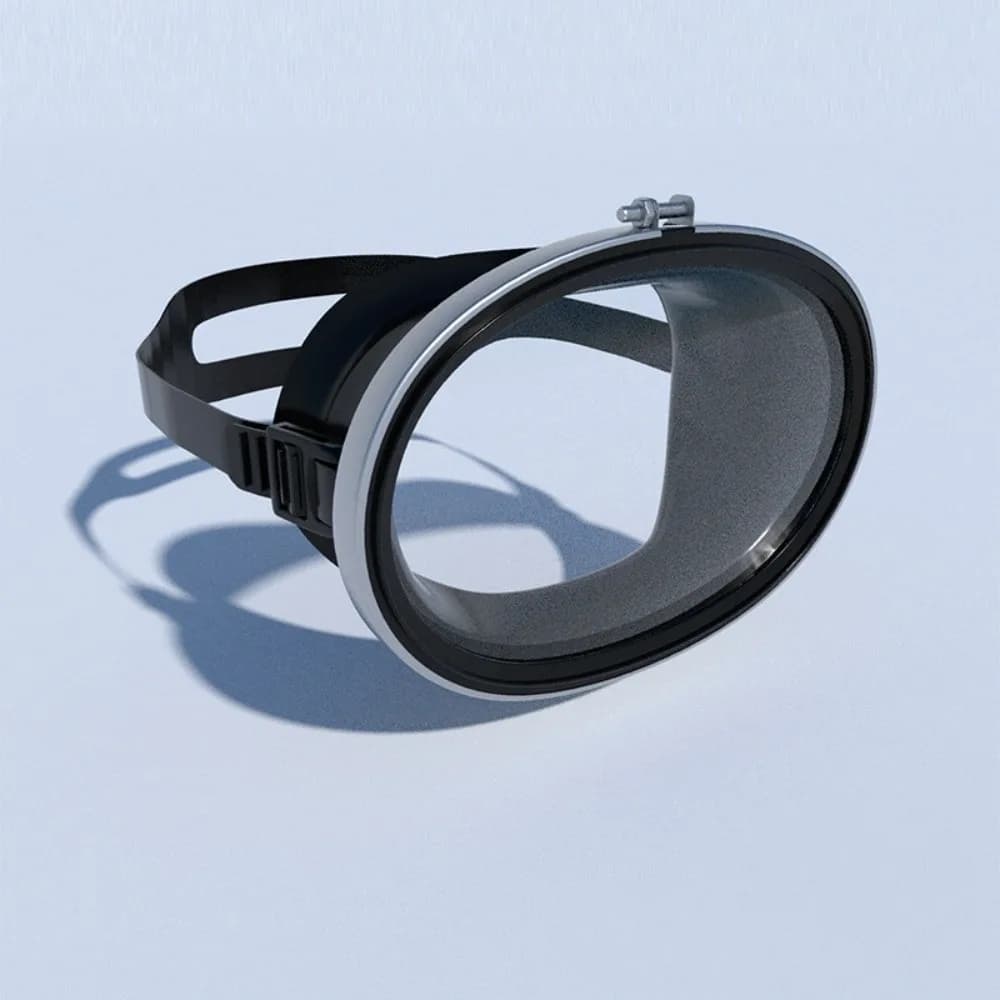 Tempered dive glasses for apnea Diving glasses Silicone dive masks HD waterproof men's stainless steel swimwear