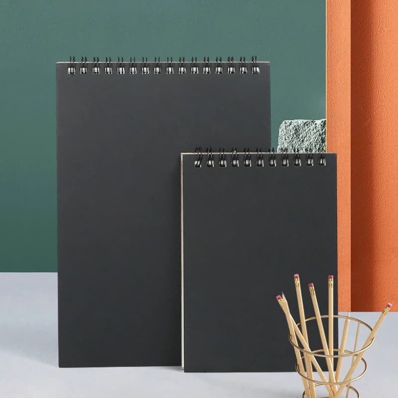 Spiral Bound Sketchbook 30 Sheets Acid Free Thick Drawing Paper for Artists A4 A5 A6 Eco-Friendly Sketch Pad for Oil Painting