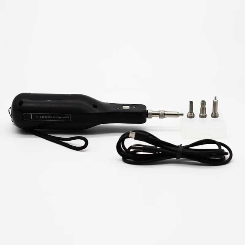 Microscopio Video USB Portatile per Ispezione Fibra Ottica, Sonda per Ispezione Fibra Ottica