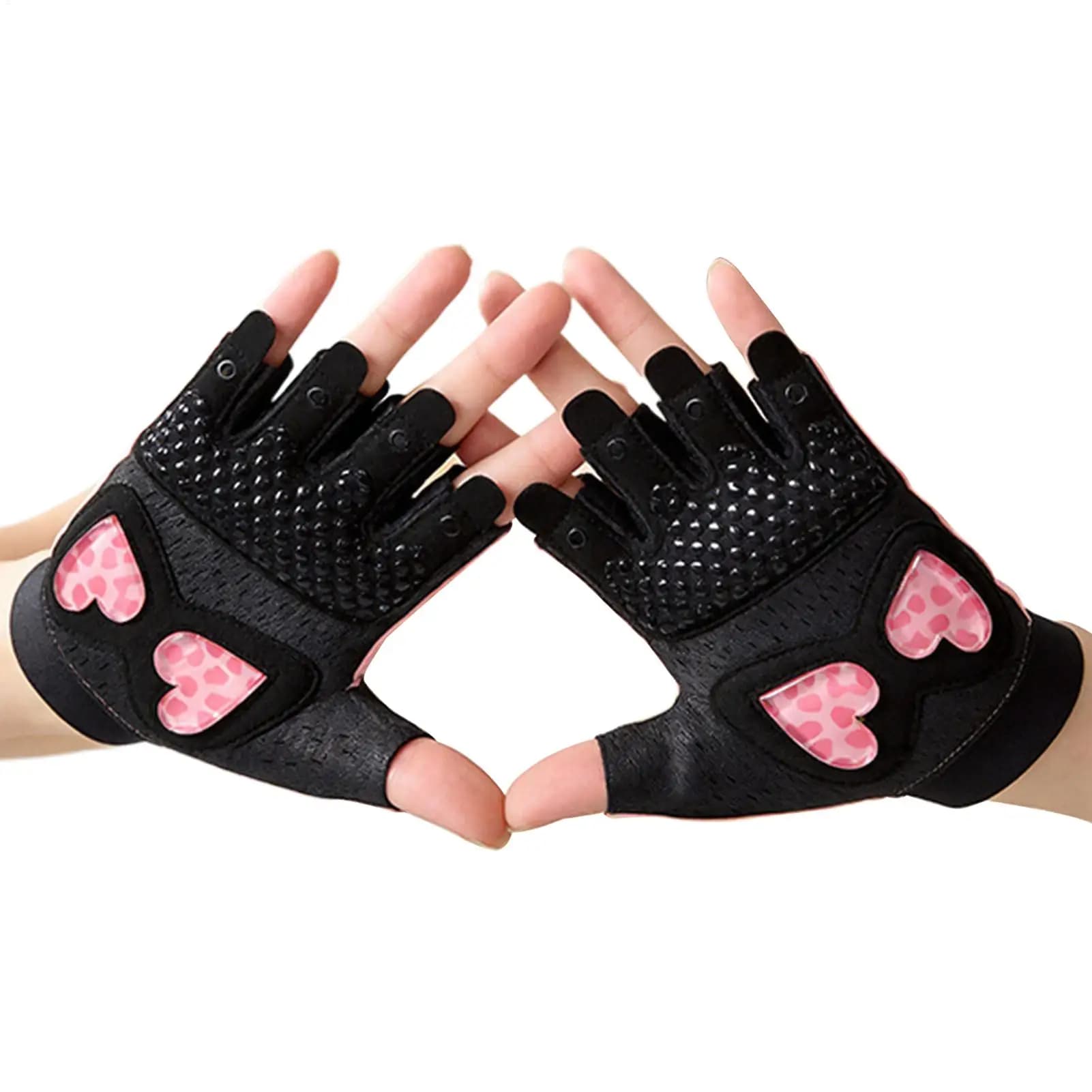 Gym Gloves For Men Half-Finger Sports Protection Gear Biking Workout Gloves For Weightlifting Fitness Yoga Riding Boating Rock