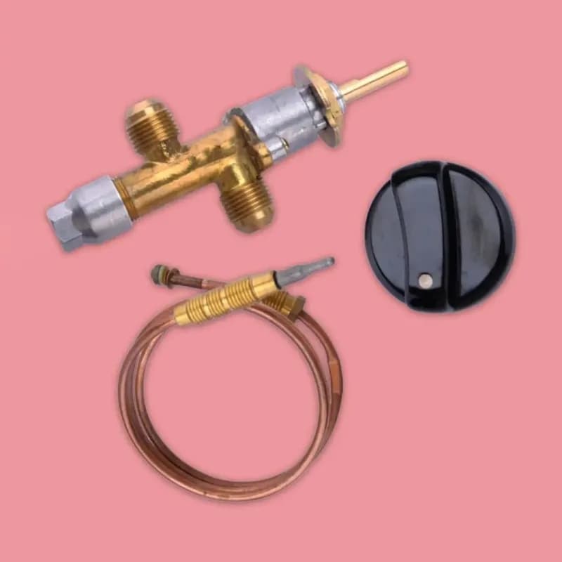 Kit Valvola di Sicurezza per Pozzi Antincendio a Gas Propano Liquefatto da 3/8 di Pollice, Nuovo Accessorio per Dispositivo di Estinzione Fiamme