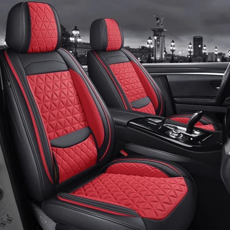 3D Full Cover PU Leather Car Seat Covers for MG ZS EV GT EHS RX5 MG4 MG5 MARVEL R MG6 Car Accessories