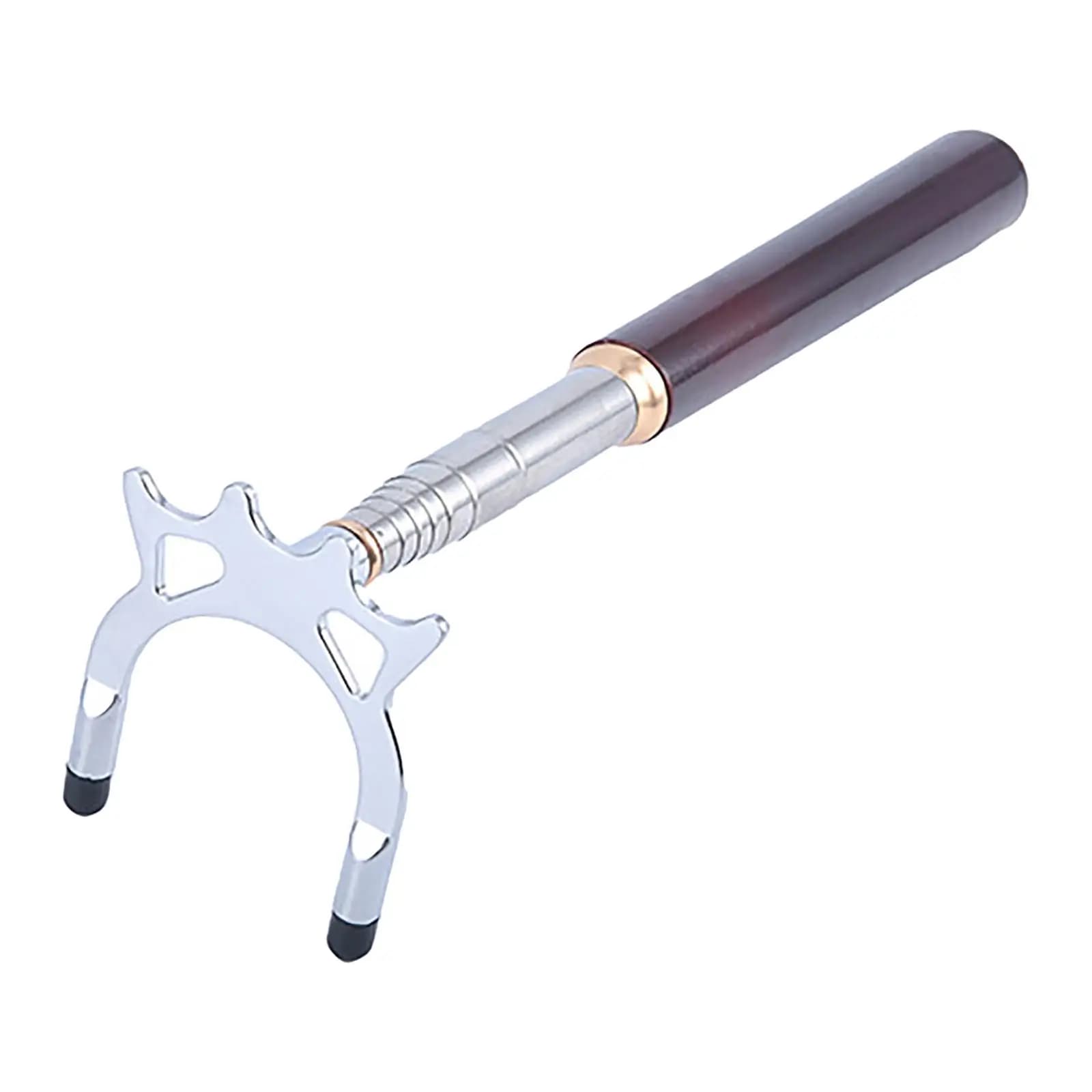 Adjustable Billiards Bridge Head Stainless Steel Rod Pool Cue Accessory Detachable Design for Billiard Table Equipment