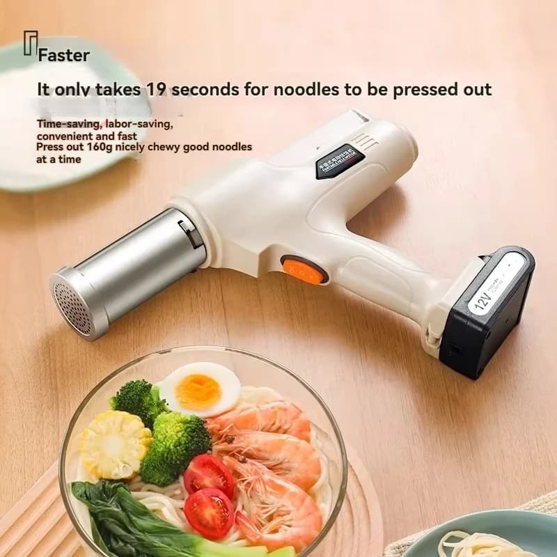 Home Electric High Efficiency Motor-Driven Handheld Noodle Making Machine Fully Automatic Pasta Press