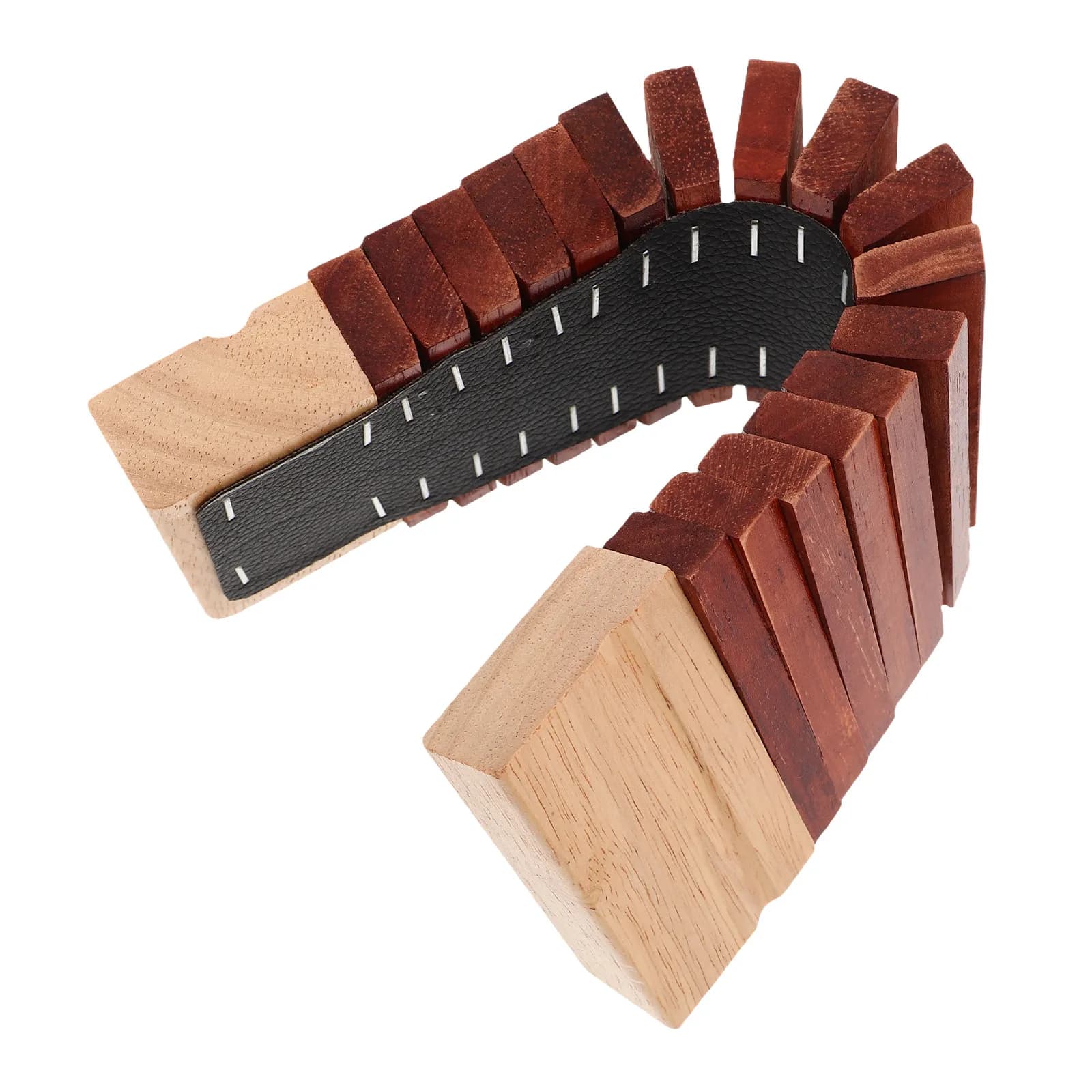 Xilofono in Legno per Bambini, Strumento a Percussione Orff, Ausilio Didattico Musicale per la Prima Infanzia, Blocco Sonoro in Legno Naturale, Giocattolo Musicale per Bambini