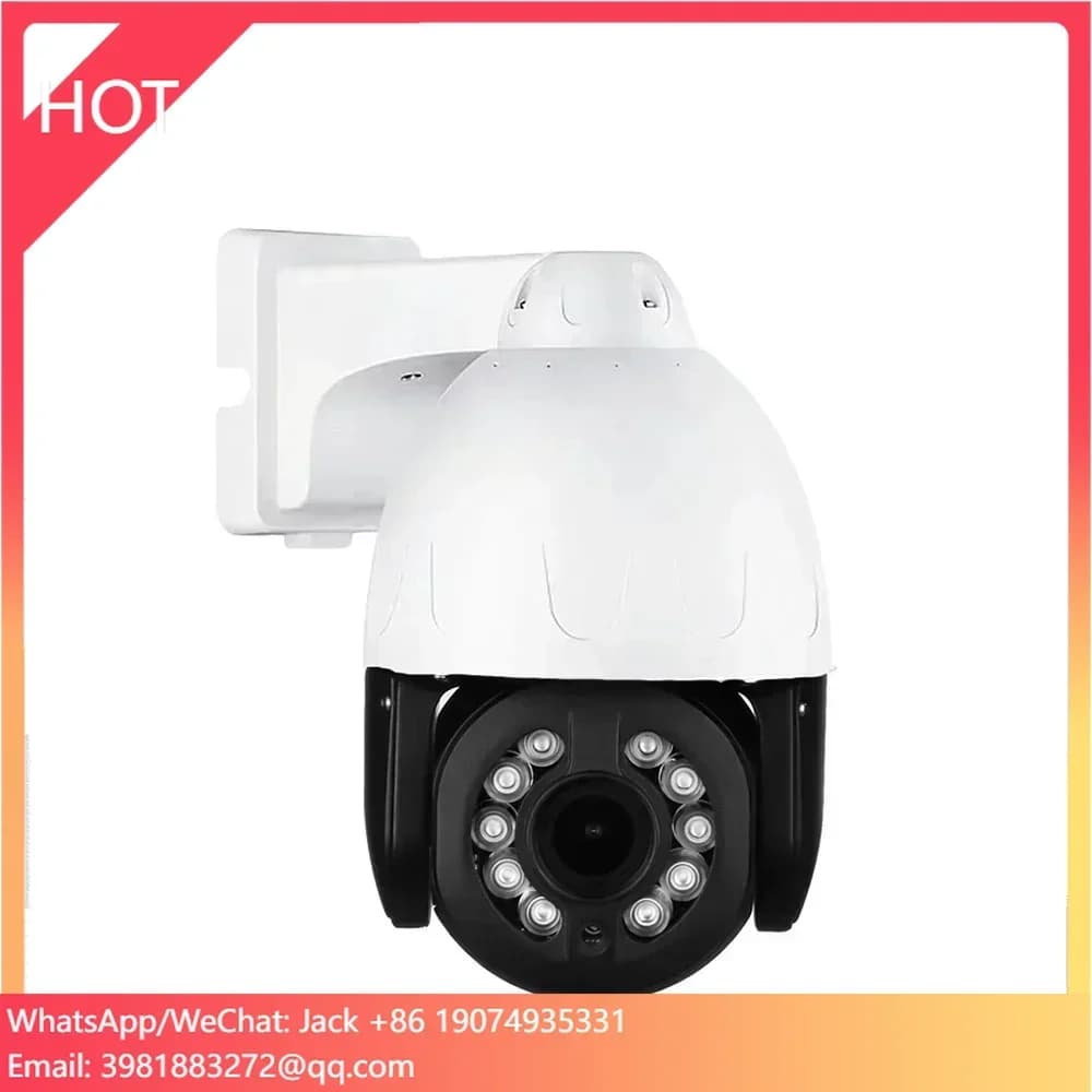 Telecamera di Sicurezza PTZ 12MP PoE IP a Colori Impermeabile con Tracciamento Automatico e Rilevamento Veicoli IP66