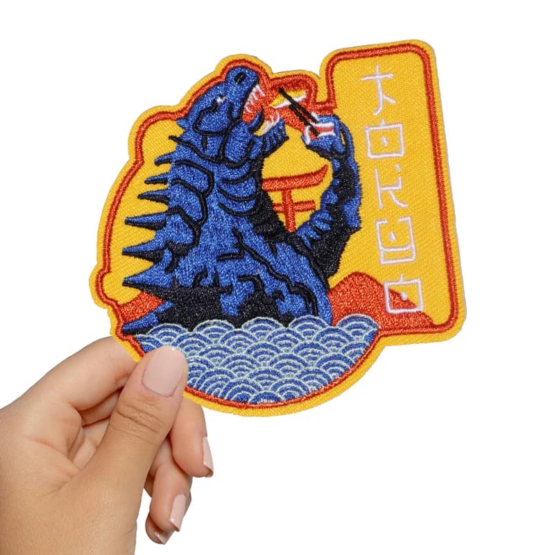 1PC Sushi Tokyo Viaggio Toppa ricamata Ferro da cucire su toppe per vestiti Berretto Borsa Giacca Regalo fai da te Adesivo caldo Distintivo di riferimento