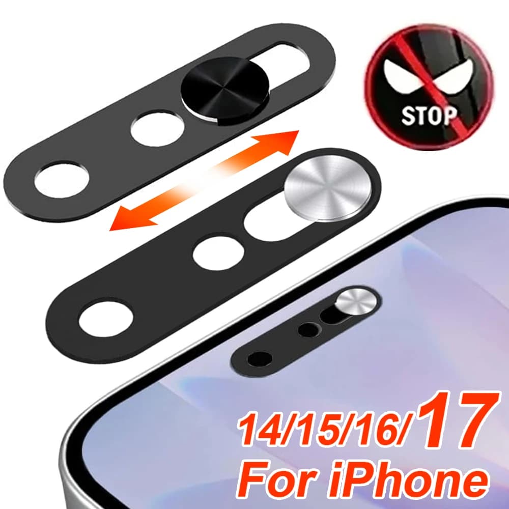 Webcam Cover Protector Privacy Webcam Cover Slide for IPhone 17 Pro Max 16/15/14Pro/Pro MAX Ultra-Thin Camera Security Covers