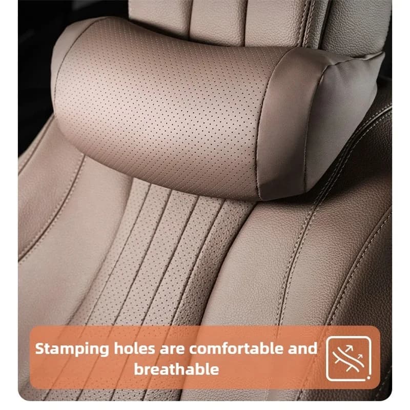 Poggiatesta universale per auto, supporto per sedile da viaggio, cuscino per il collo, morbido e confortevole cuscino per il collo dell'auto per la maggior parte degli accessori per auto