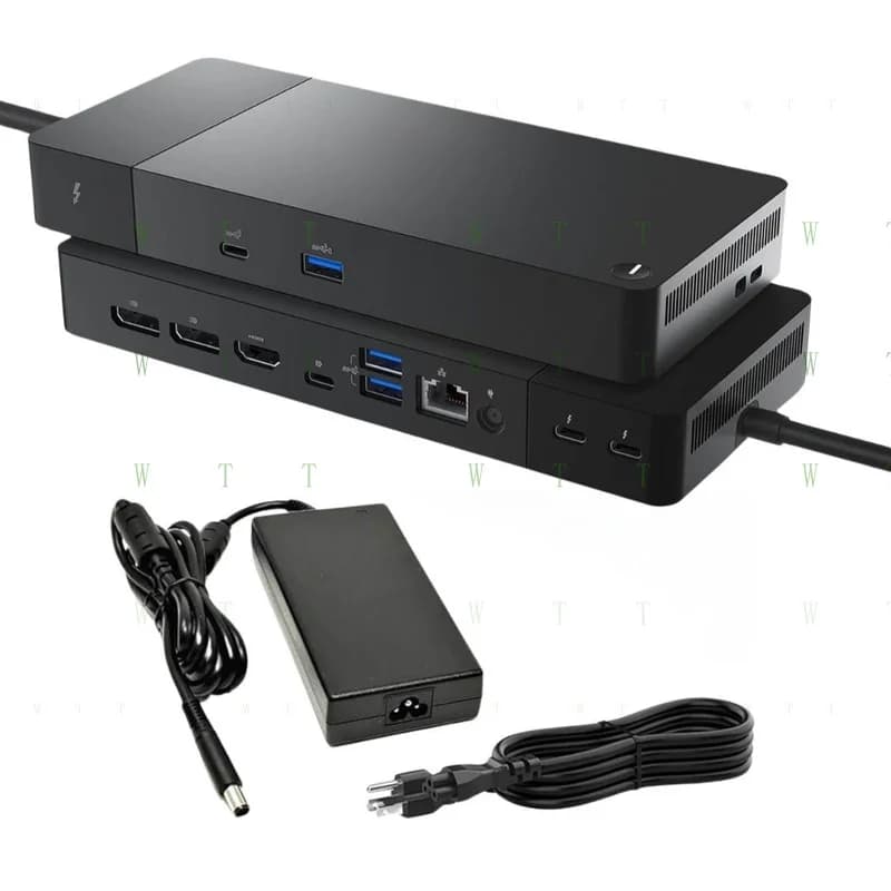 MM Nuovo per Docking station universale Dell WD22TB4 con adattatore CA da 180 W