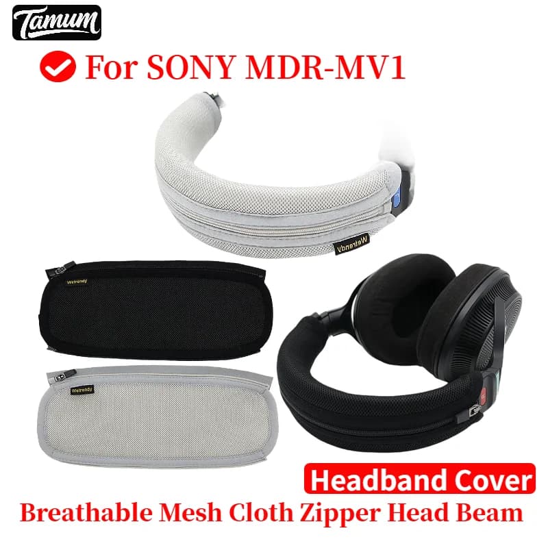 Comfortable SONY MDR-MV1 headband spare cushion, head beam sleeve cover
