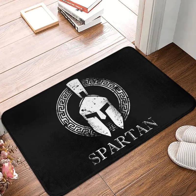 Spartan Molon Labe Sparta Zerbino Antiscivolo Cucina Tappetino da bagno Soggiorno Porta Pavimento Ingresso Tappeto