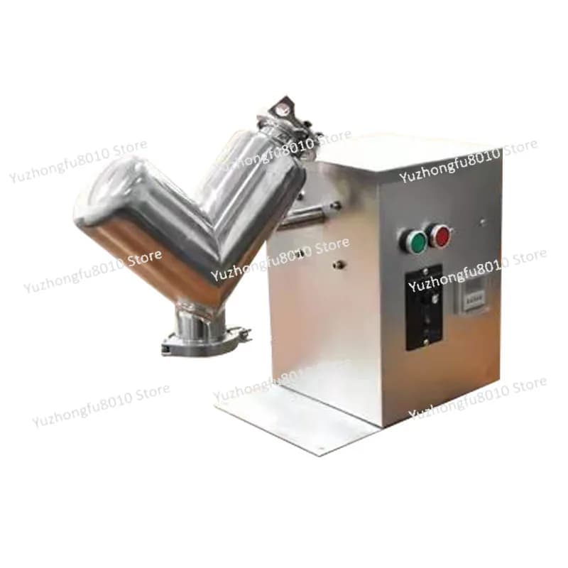 VH-2 Small Laboratory Home Use Automatic Pharmaceutical Powder Blender V-shaped mixer 220V protein powder mixer