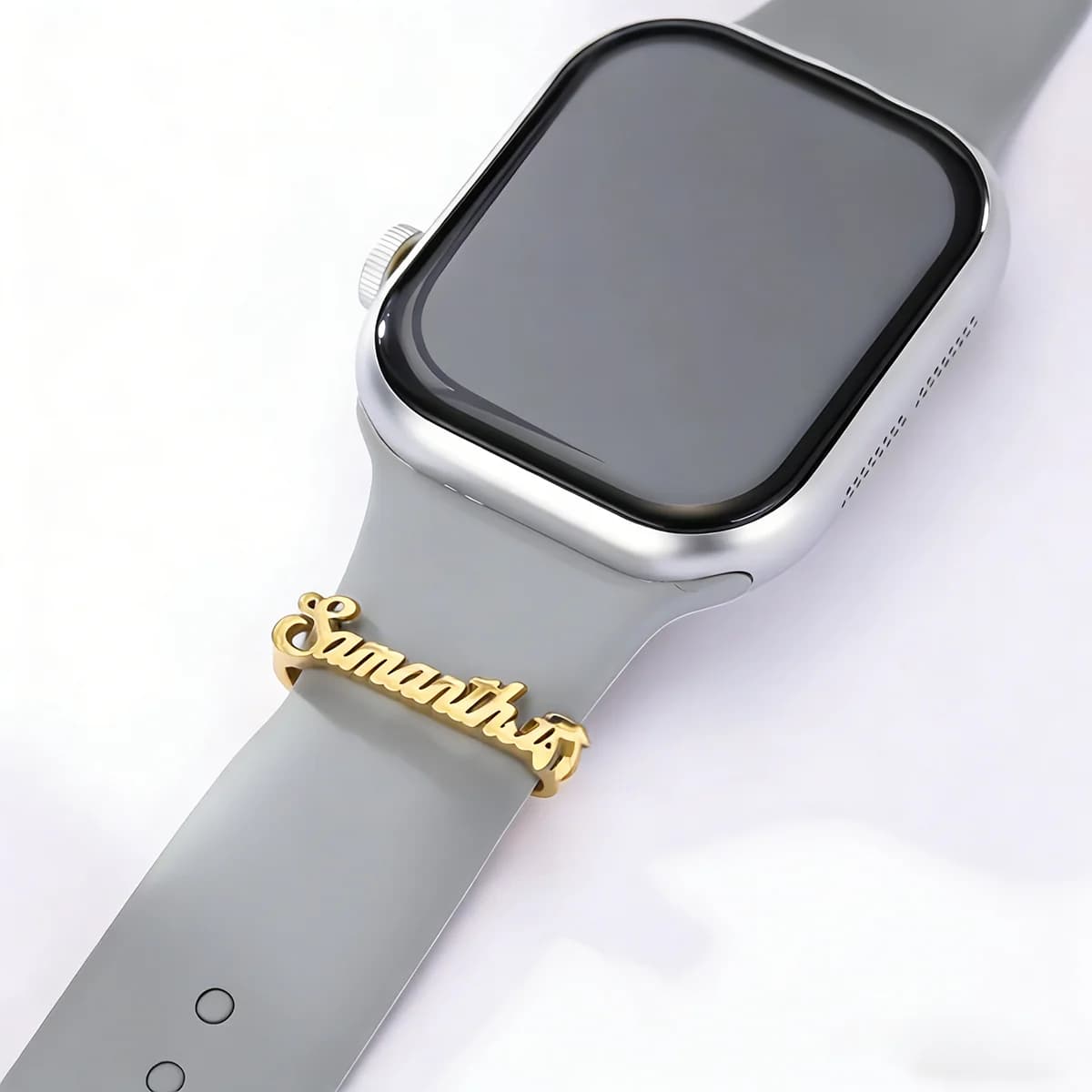 Todorova Ornamento Personalizzabile con Nome e Nota Musicale per Cinturini di Smartwatch, Gioiello in Metallo per Cinturini di Orologi Intelligenti, Regalo per Musicisti