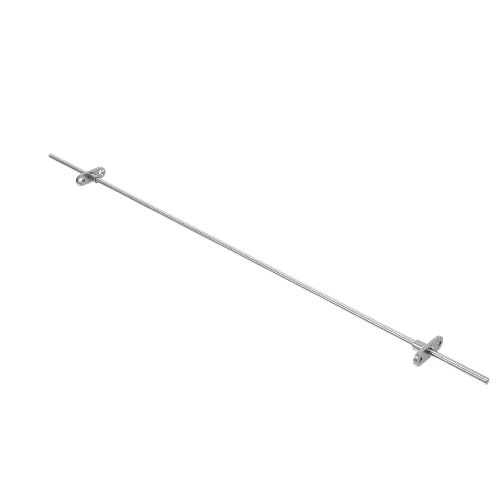 Barra Appendibile per Cartelle in Acciaio Inossidabile 50 cm, Robusta, per Armadietto Portadocumenti, Organizzatore per Cassetti, Asta con Staffa Metallica