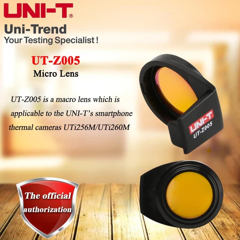 UNI-T Micro Lens UT-Z005;Thermal imager UTi256M/UTi260M for smartphones