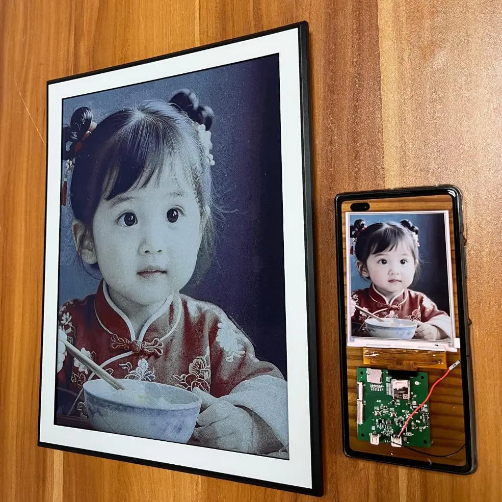 13.3" E Ink Electronic Photo Frame Energy Efficient Picture Display For Home Art Gallery Retail Store Ads Digital Picture Frame